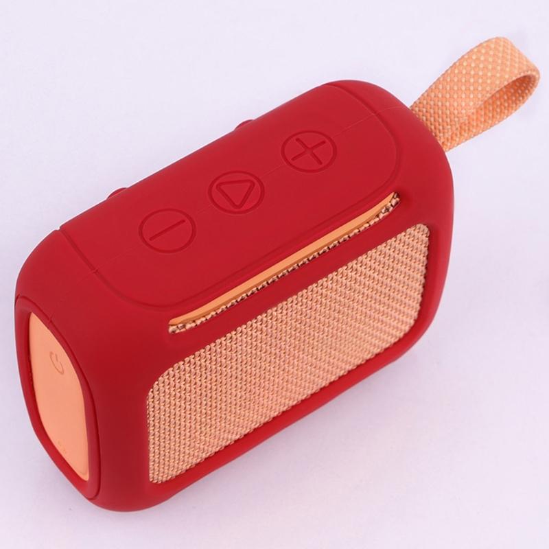 Durability Elasticity Silicone Case Compatible for Go5 Wireless Speaker Cover Easy To Carry Multiple Color Optional