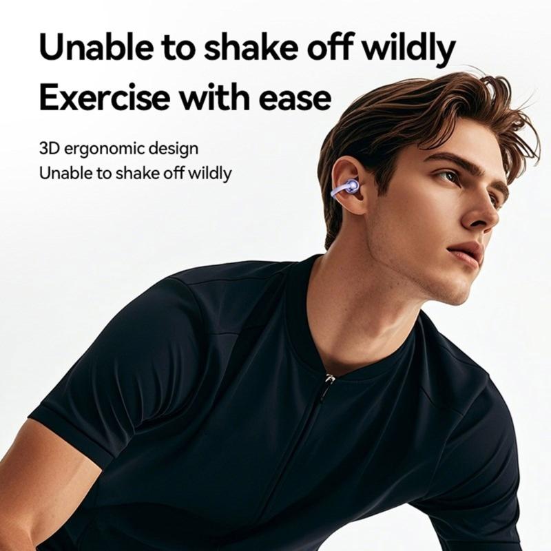 M91 Wireless Bluetooth-compatible Earbuds Comfortable Fit IPX5 Waterproof Sports Earphones BLE5.49 for Men Women