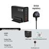 200W GaN Multi-Port PD Fast Charger with Smart Temperature Control