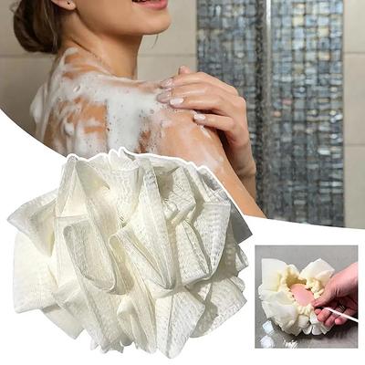 2-In-1 Bath Loofah Sponge,Exfoliating & Gentle Cleansing Bath Loofah,Shower Loofah Sponge, Dual Function Loofah