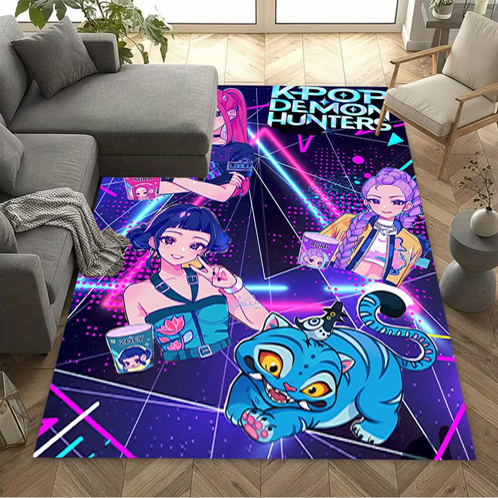 Fantasy Heroes Adventure Floor Mat Perfect for Playrooms Game Room Dormitory Dining Room Antislip Carpet Decorate Offices Spiritual Gift