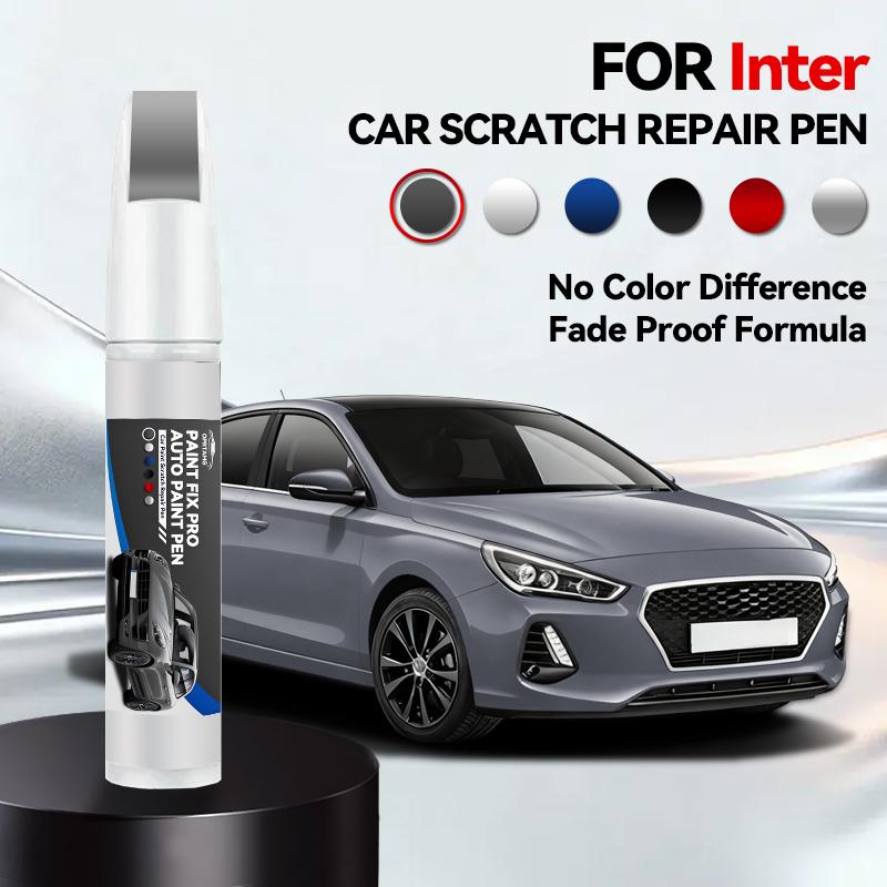 Für Hyundai Inter 1996-2026 Lackreparaturstift Touch-Up Kratzerentferner DIY Autozubehör Schwarz Weiß