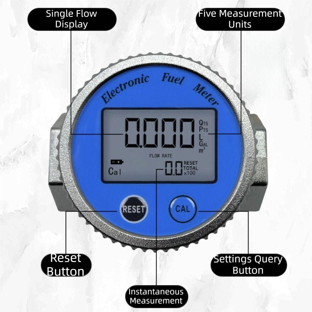 Digital Turbine Flowmeter High Accuracy Fuel Flow Meter Flow Sensor Industrial Injection Pipeline