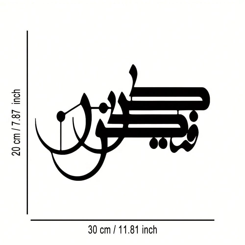 

Metal Wall Art Decorative Panel Modern Living Room Foyer Birthday Gift 20x30