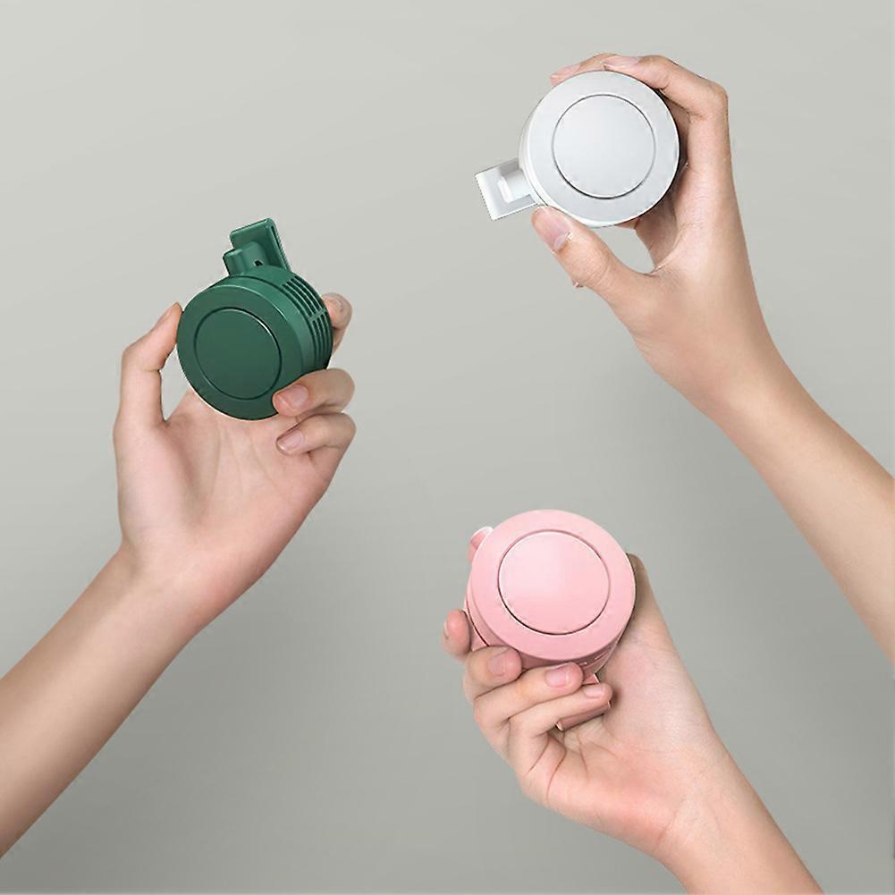 Silent Clip-On Mini Fan Portable Waist Hanging Fan USB Rechargeable 3 Speeds for Home Outdoor Sports