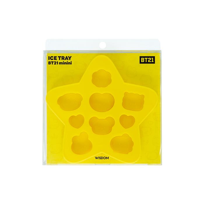 LINE FRIENDS BT21 Minini Yellow Silicone Ice Tray