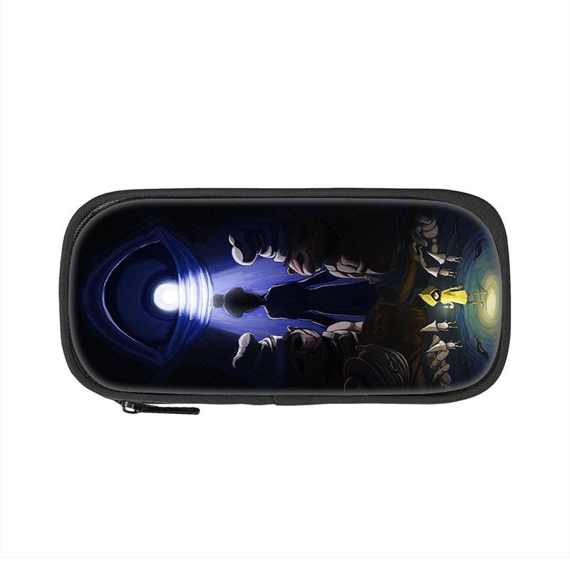 Little Nightmares Pencil Case, Large Capacity, Lightweight, Cartoon Print, New School Style for Male and Female Students