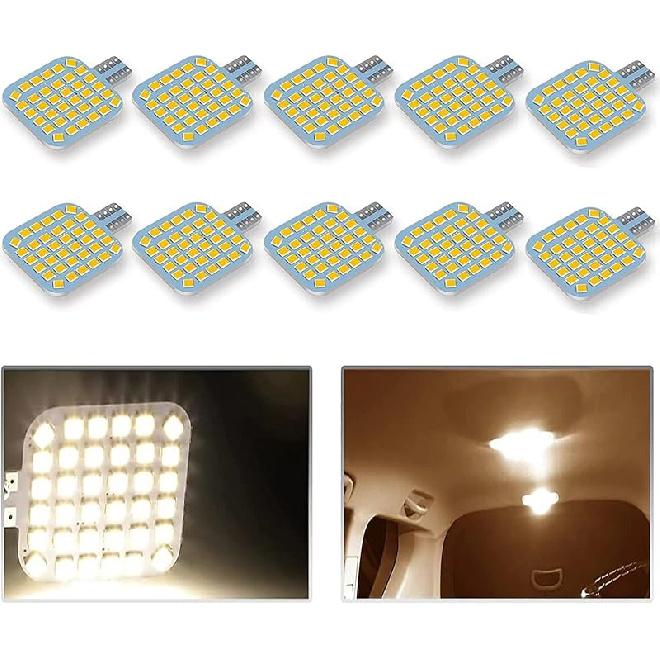 20PCS T10 921 922 912 194 RV Interior LED Light Bulbs, Super Bright LED Bulbs Replacement Lighting 36-SMD 2835 6500K White For 12V RV Camper Trailer