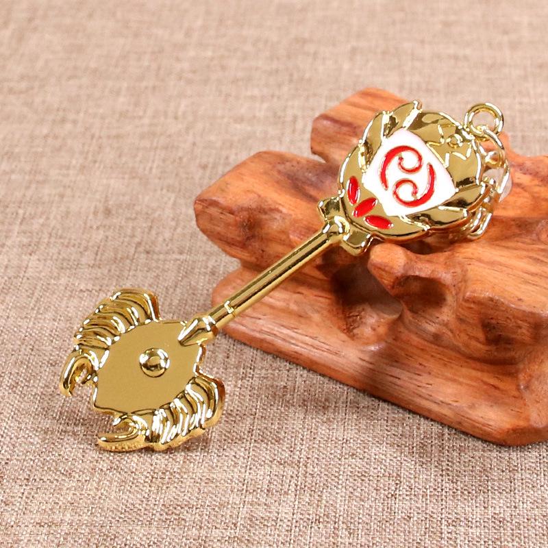 Fairy Tail Zodiac Keychains: Lucy's Spirit Keys - Leo, Aquarius, Virgo