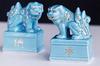 Moa Feteli Shinto Altar for Shinto Items Votive Celadon Guardian Dog Spinning Top Dog Feng Shui Ornament Warding Off Evil Amulet Feng Shui Goods Shisa