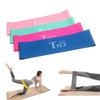 Kits Fitnessstudio Übung Bodybuilding Trainingsband Heimfitness Yoga Pilates Widerstandsbänder Schlaufe