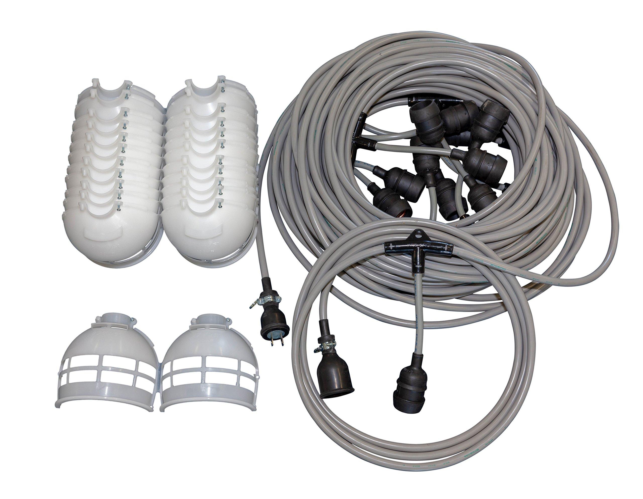 

Okazawa Kogyo Light not Total length 12 lights Lighting/Safety (Rainproof) T1-50-12HGAM (Bulb included) 50m,