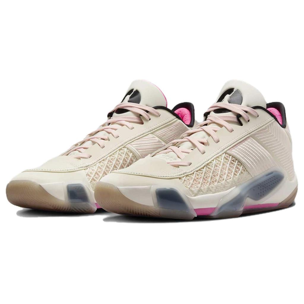 Zapatillas para Hombre Air Jordan 38 Low Fresh Start Crema Leche de Coco Negro FD2326-100