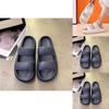 Cute And Comfortable Thick Sole Slippers For Women In Pink Purple Light Green Beige Black And Dark Blue