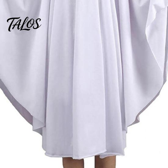 Unisex Halloween Wear Ghost Costume for Kids Adults, Cosplay Fancy Dress, Breathable Party Spooky White Cloak Cape with Black Eye Holes