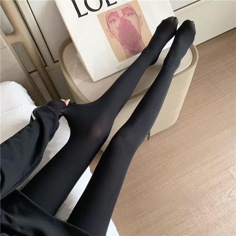 Female Spring Autumn Slim Fit Tights Opaque Thermal Stretch Leggings Comfortable Stockings Women High Quality Lolita Pantyhose