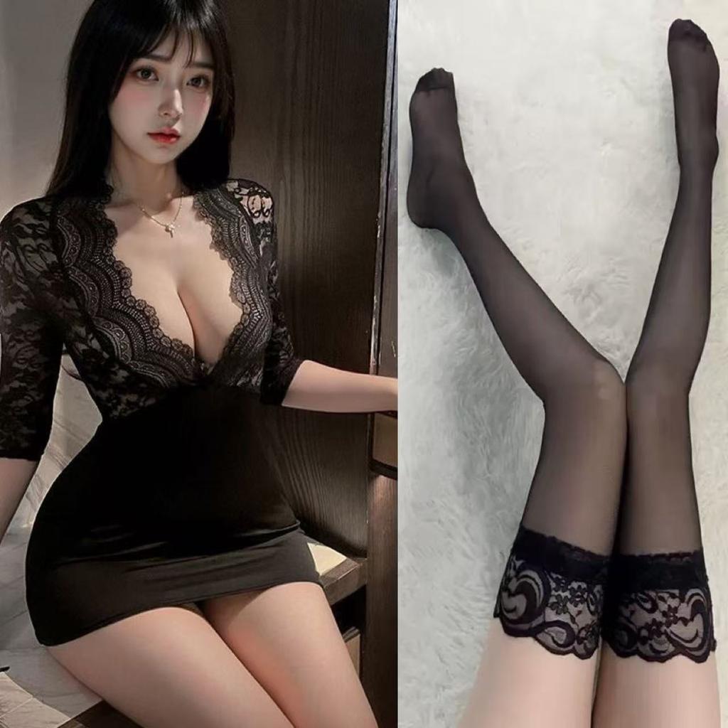 Sexy Lace Purple Hip Skirt Gathering Erotic Underwear Secretary OL Playing Suit No Temptation Robe
