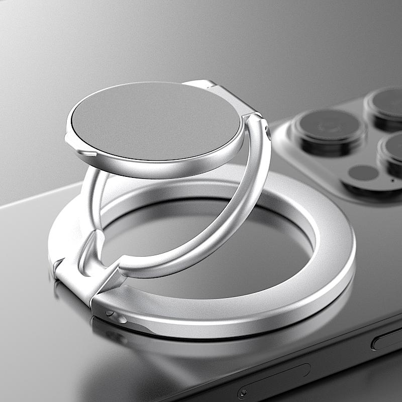 

Держатель-кольцо для телефона MagSafe, портативный, с двусторонним магнитом, держатель для телефона, подставка с сильным магнитом для iPhone 14 15 16