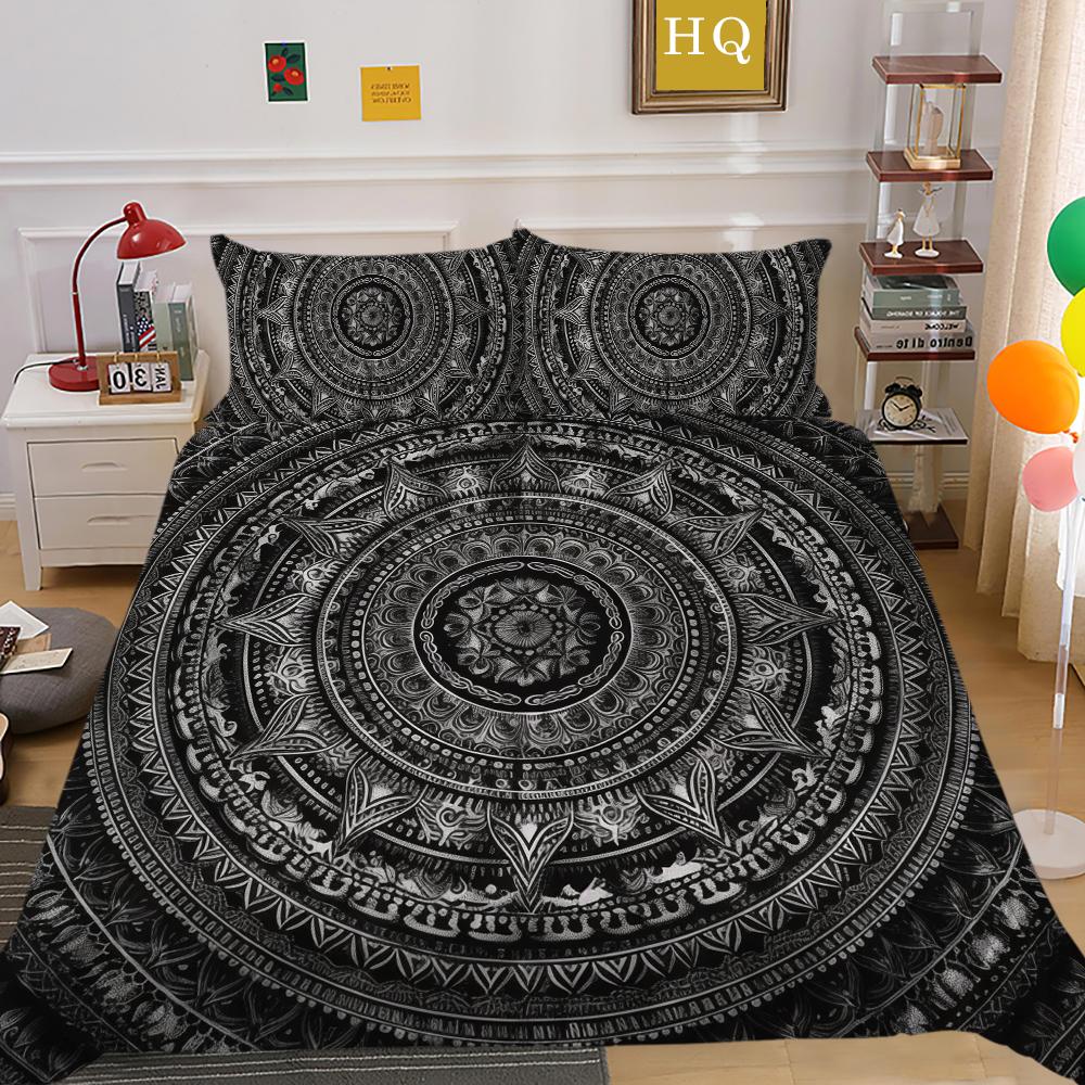 Fashion Home Lenjerie de pat Femeie Set de huse de cuvertură de lux King Size, microfibră, huse de pilote moi, fată de pernă moale