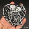 Punk Bestickte Aufnäher Für Kleidung Aufbügelbare Patches Applikationen Diy Anime Kleidung Thermoklebende Aufkleber