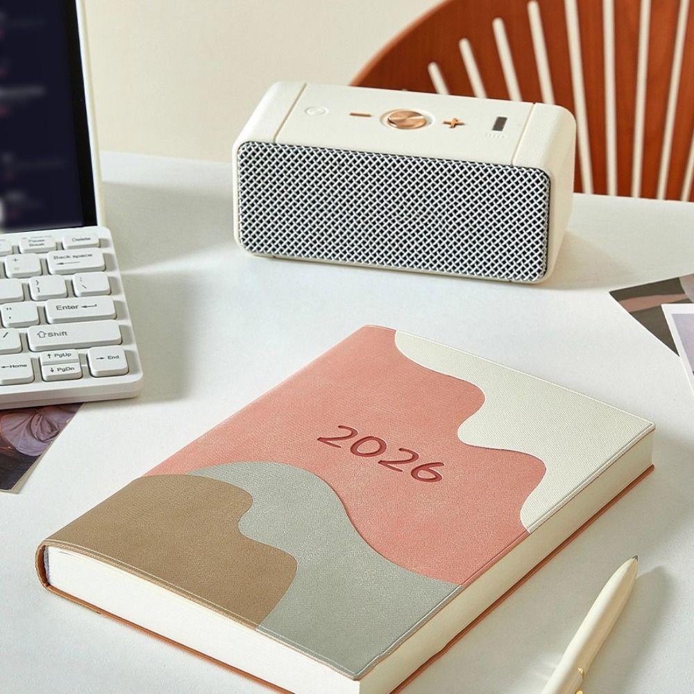 Ocean Waves 2026 Schedule Book A5 Planner Notebook Portable Calendar Book  Office Supplies