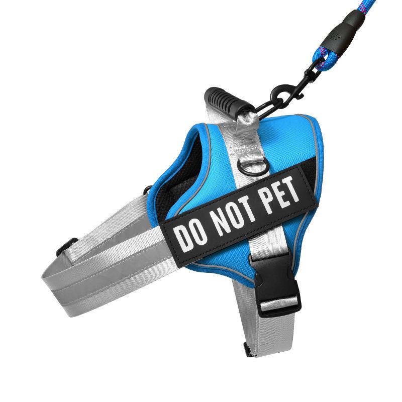 

Dog Leash Chest Strap Vest Type Large Medium and Small Dog Reflective Comfortable and Breathable Dog Leash Pet Supplies XS -