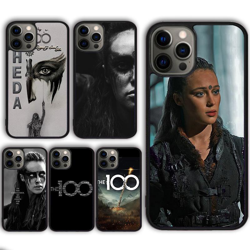 The 100 Heda Lexa Phone Case For iPhone 17 Air 14 15 16 16e 13 12 Max Cover For Apple iPhone 17 Air 11 Pro Max Plus Coque