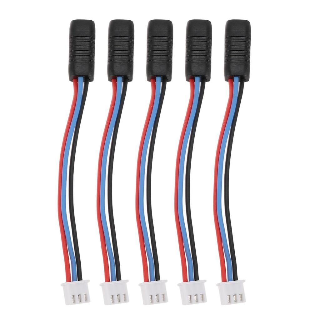5PCS RC Crawler Battery Adapter Cable Female To Male PH2.0 3P Battery Extension Link Cable for RC