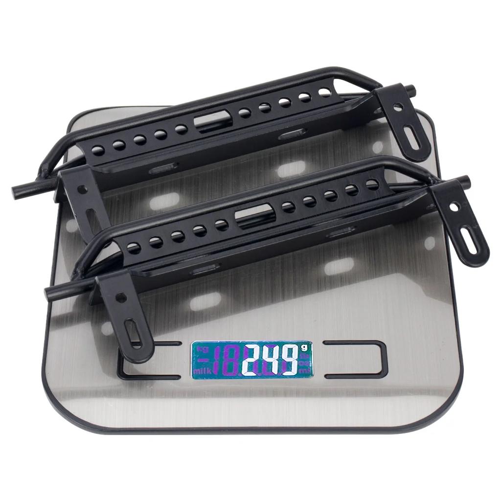 1Pair Metal Side Pedal TRX-4 Side Guard Plate Foot Pedal for 1/10 RC Crawler Car TRX4 Defender Bronco Upgrade Parts