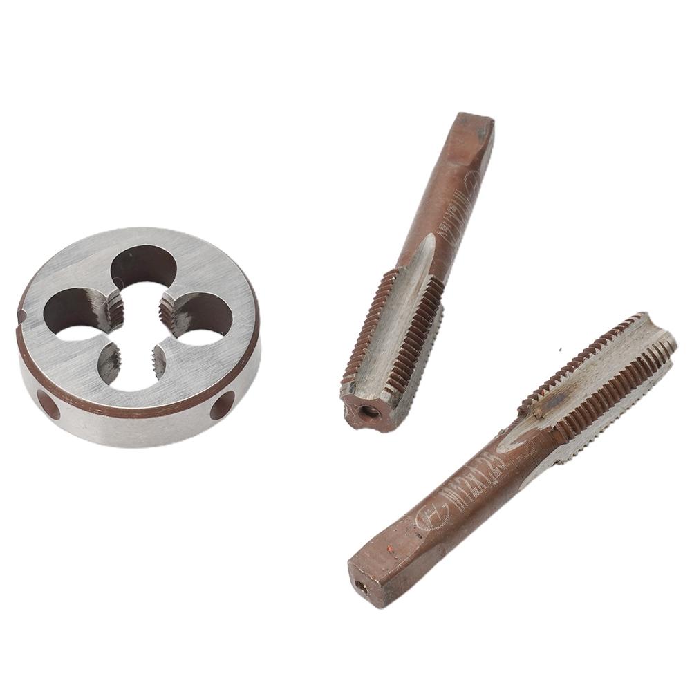 HSS&Gewindebohrer für X 1,25 mm Kegel&Schneideisen Metrisches Gewinde Rechtsgewinde Lagerware