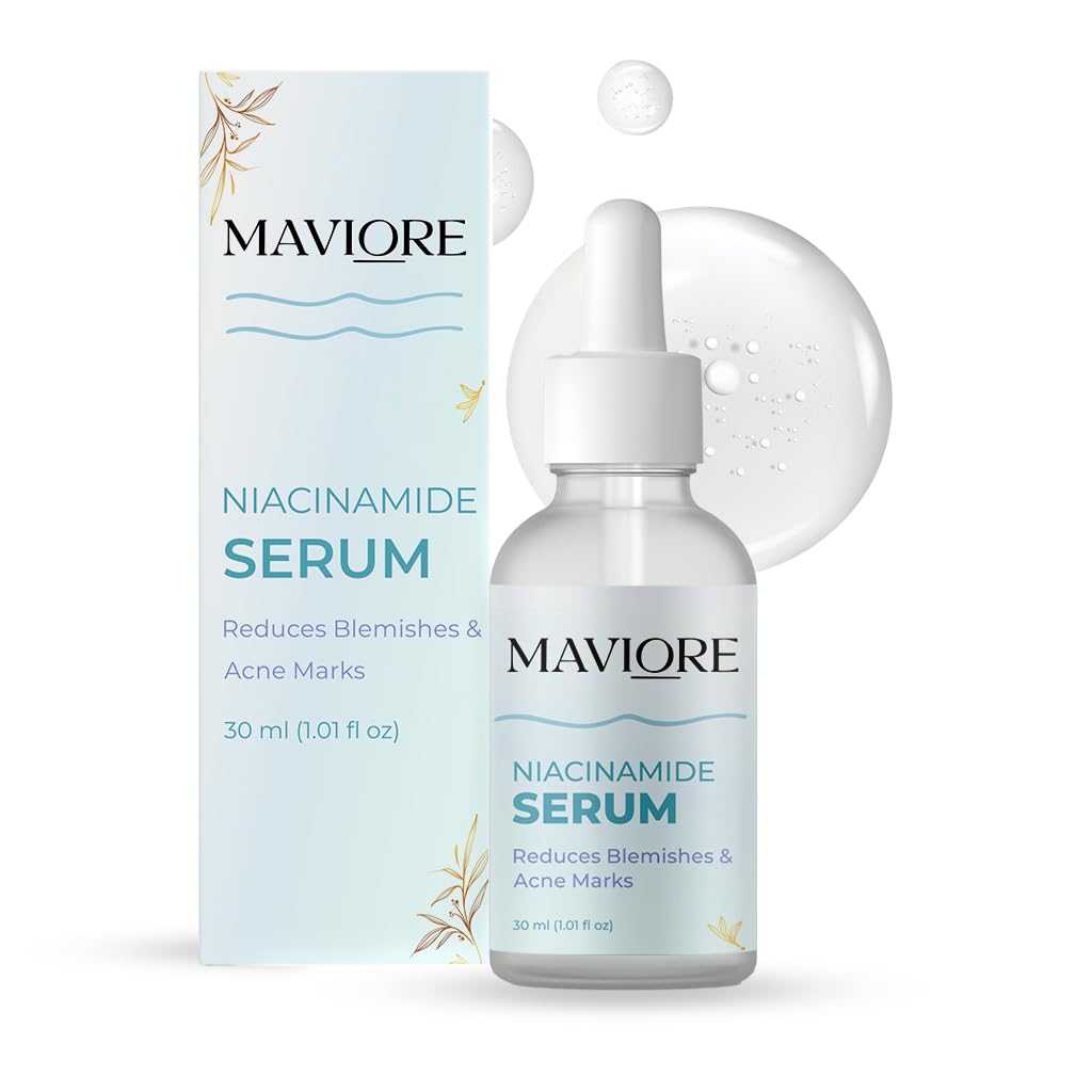 Maviore Niacinamide Serum, Reduces Blemishes & Acne Marks, 30 Ml