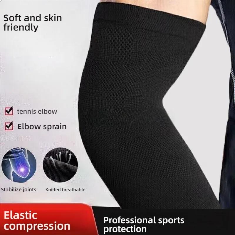 Mangas de Braço Pretas para Homens Mulheres Proteção UV UPF50+ Mangas de Sol Refrescantes para Cobrir Braços Mangas Esportivas para Cobrir Braços