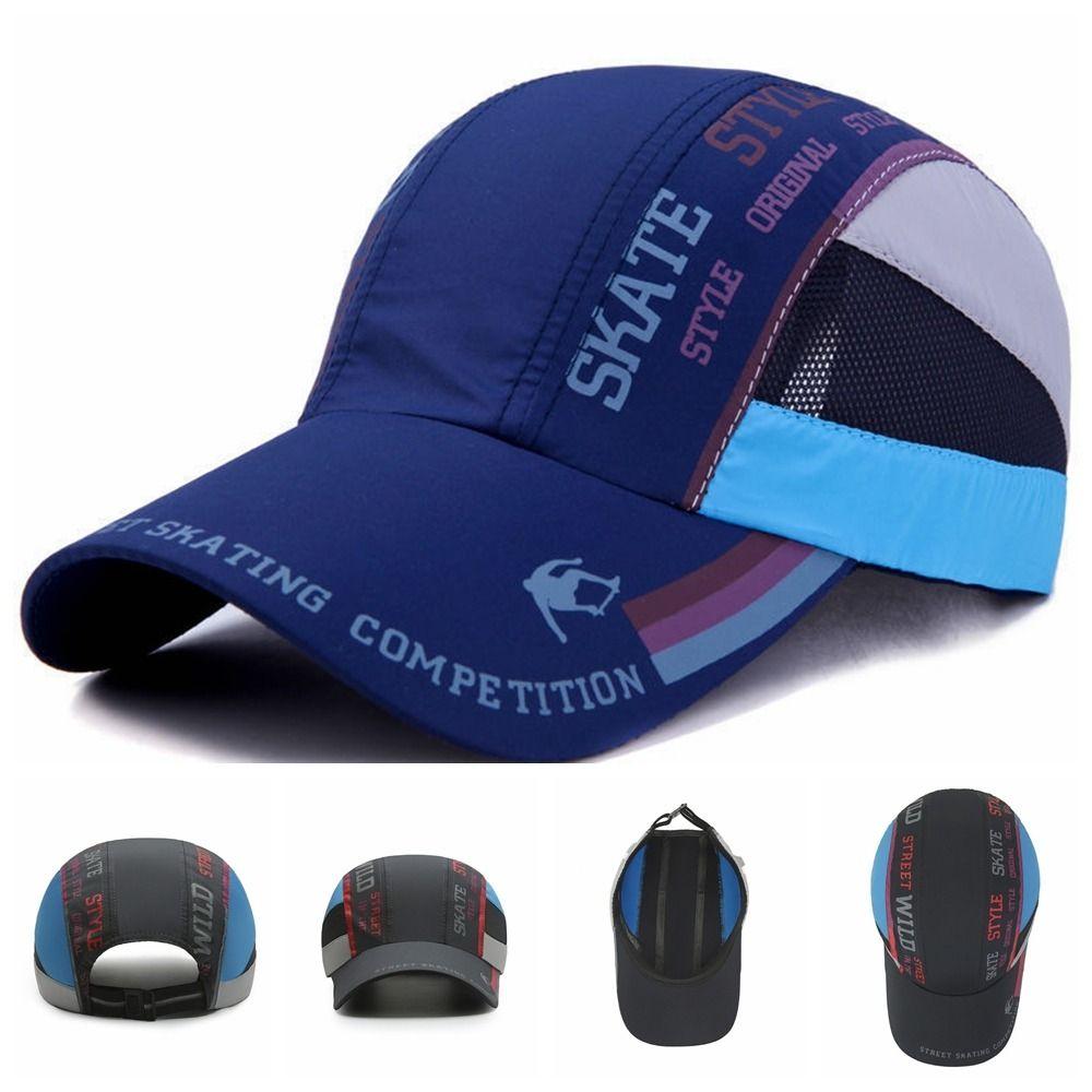 Quick Dry Panel Baseball Hat Cotton Sunshade Hat New Quick Dry Sun Hats