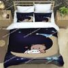 Cute Cartoon Bear Printed Bedding Sets Exquisite Bed Supplies Set Duvet Cover Bed Comforter Set Bedding Set Luxury Birthday Gift