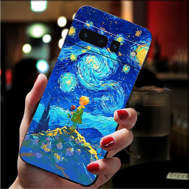 For Google Pixel 10 9 Pro XL Silicone Phone Soft Case For Google Pixel 9A 8A 7A 6A 5 Cover Shell The Little Prince
