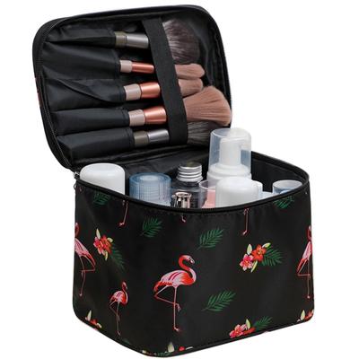Flamingo Kosmetyczki Podróżne Torba do Przechowywania Makijażu Etui Organizery Kosmetyczka Toaletowa Pudełko ZDH51
