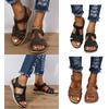 Grenzüberschreitende Mode im römischen Stil Vintage Damen-Sandalen mit weicher Sohle und bequemem Keilabsatz