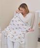 Aden Anais Japanese Baby Gift Muslin Swaddle Swaddle 1 Piece Jungle 8904J Jungle Jam 120x120cm 0 + (Authentic Product) Jam-Giraffe (x 1) Months~