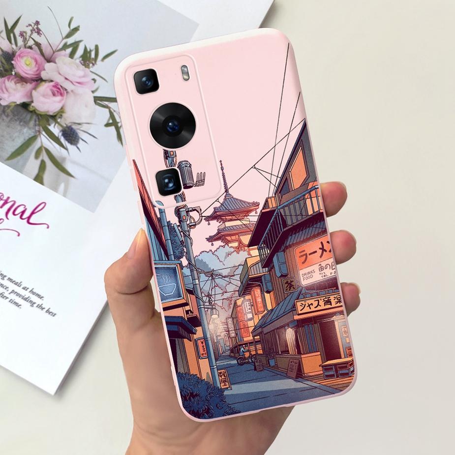 For Huawei P60 Pro Case LNA-AL00 Lovely Cartoon Cover Soft Silicone Phone Cases For Huawei P60 Art P 60 Pro P60Pro Fundas Bumper