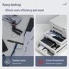 Deli 5-Drawer Lockable Desktop File Cabinet