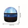 Starry Night Sky Projector Led Nightlights Usb Plug-in Remote Control Rgb Galaxy Light 7 Modes For Party Room Bedroom Bar Decor