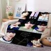 Kpop BTS Battaniye 3D Atma Battaniyesi Flanel Battaniye Oturma Odası Battaniyesi Fan Battaniyesi