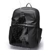 Men's Business Backpack Large Capacity Multi-compartment Lightweight Shoulder Bag for 15.6 Inch Laptop Commuter Leather Bag
