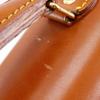 LOUIS VUITTON Selbit Business bag Nume leather vintage Camel Nomad mens Used