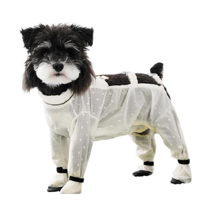 

Dog Protective Suspenders Waterproof AntiDust Pants with Shoes For Medium Breeds Outdoor Activity Pet Walking Gear S