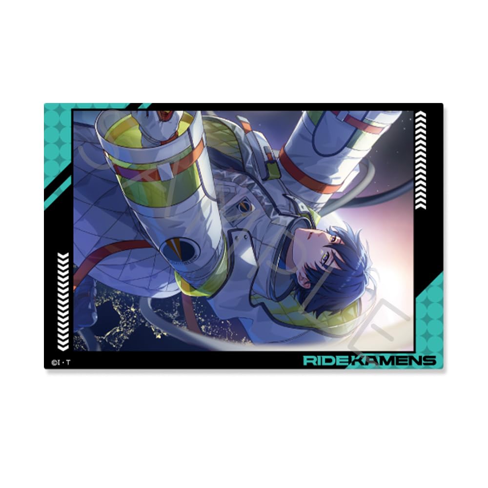 Clear Card Stickers Box of 10 "Ride Comes"