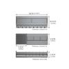 3 Piece Bathroom Door Hanging Shelf with Deep Hook Invisible Storage Space Over Cabinet Organizers for Shower Essential