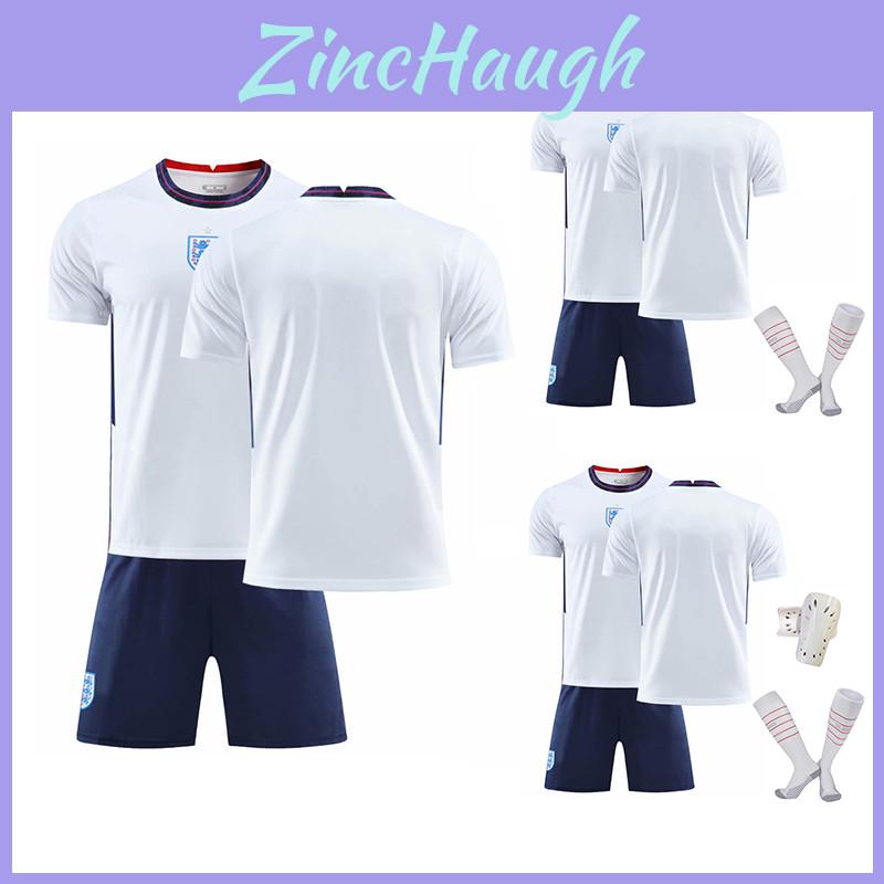 Multicoloured England Home T-shirt And Pants Set For Boys And Girls
