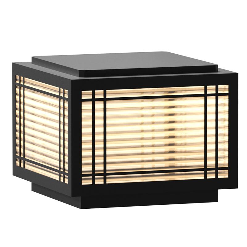 Waterproof Outdoor Post Lantern Garden Floor Fence Household Solar Column Lamp Led Pillar Lights 220 V Pier Mounted Post Light
