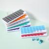Portable 31-Grid Monthly Pill Box: Moisture-Proof, Transparent, Independent Storage Box for Easy Dispensing